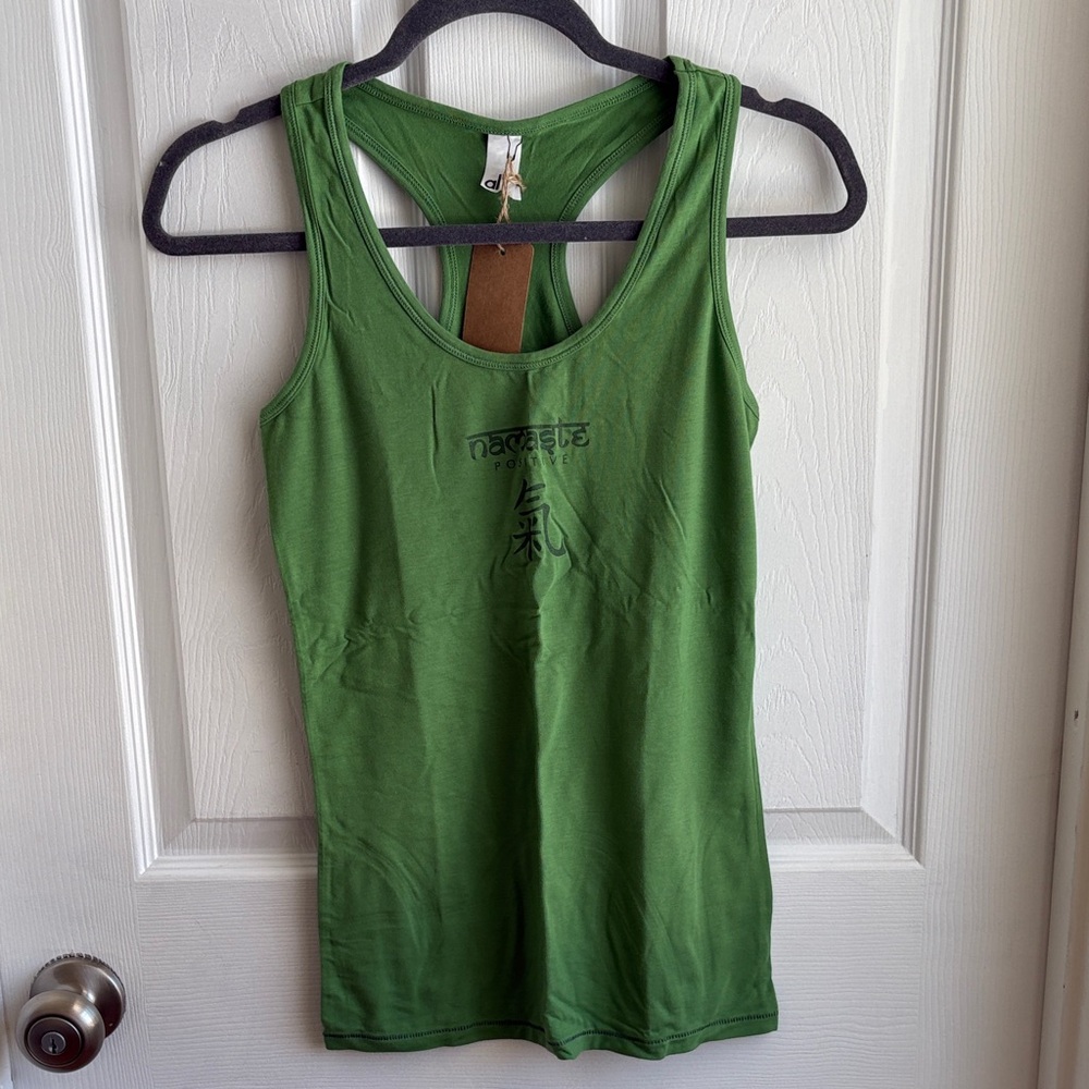 ALO Yoga Green Tank Top